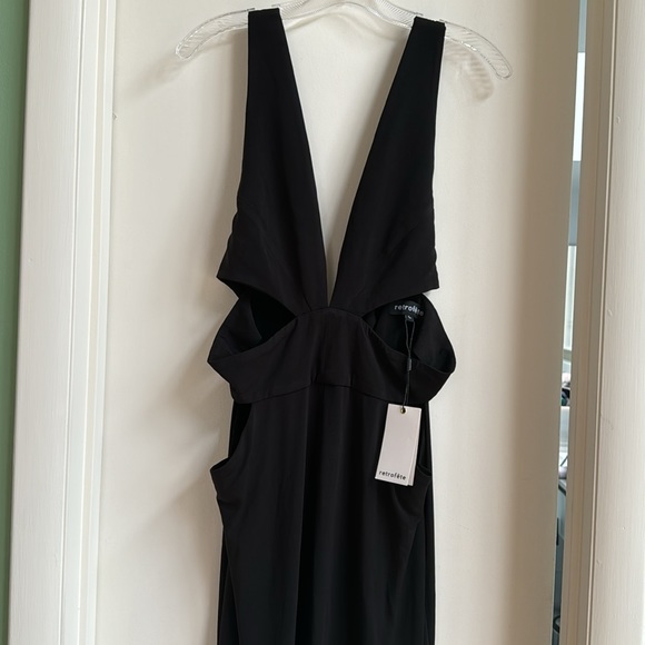 Retrofete Chrissy Dress in Black - Picture 4 of 9